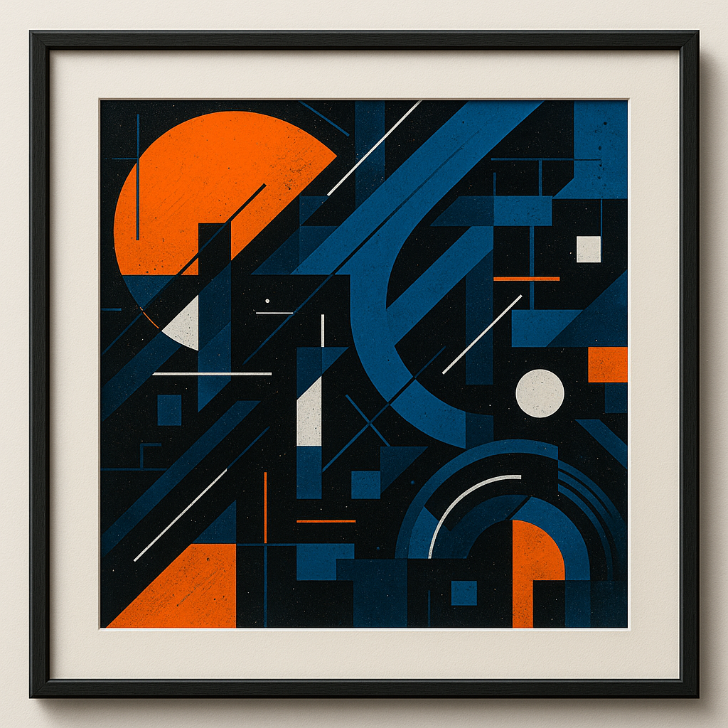Futuristic Inspired Modern Art