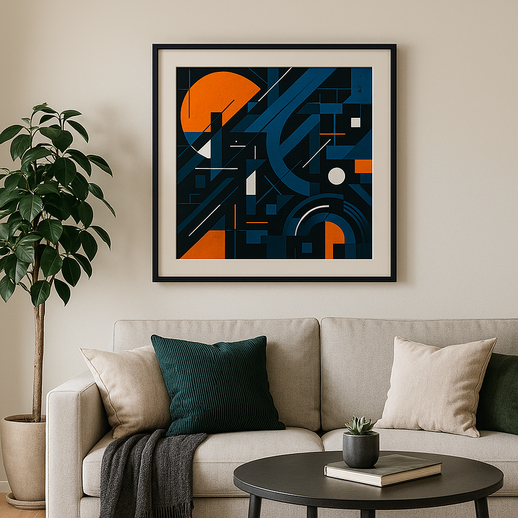 Futuristic Inspired Modern Art