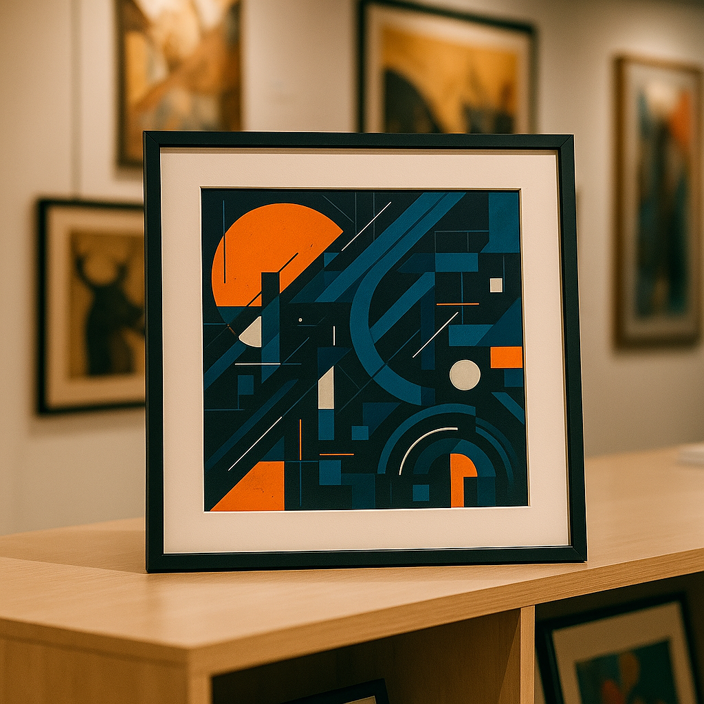 Futuristic Inspired Modern Art