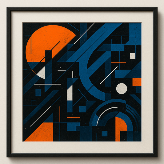 Futuristic Inspired Modern Art